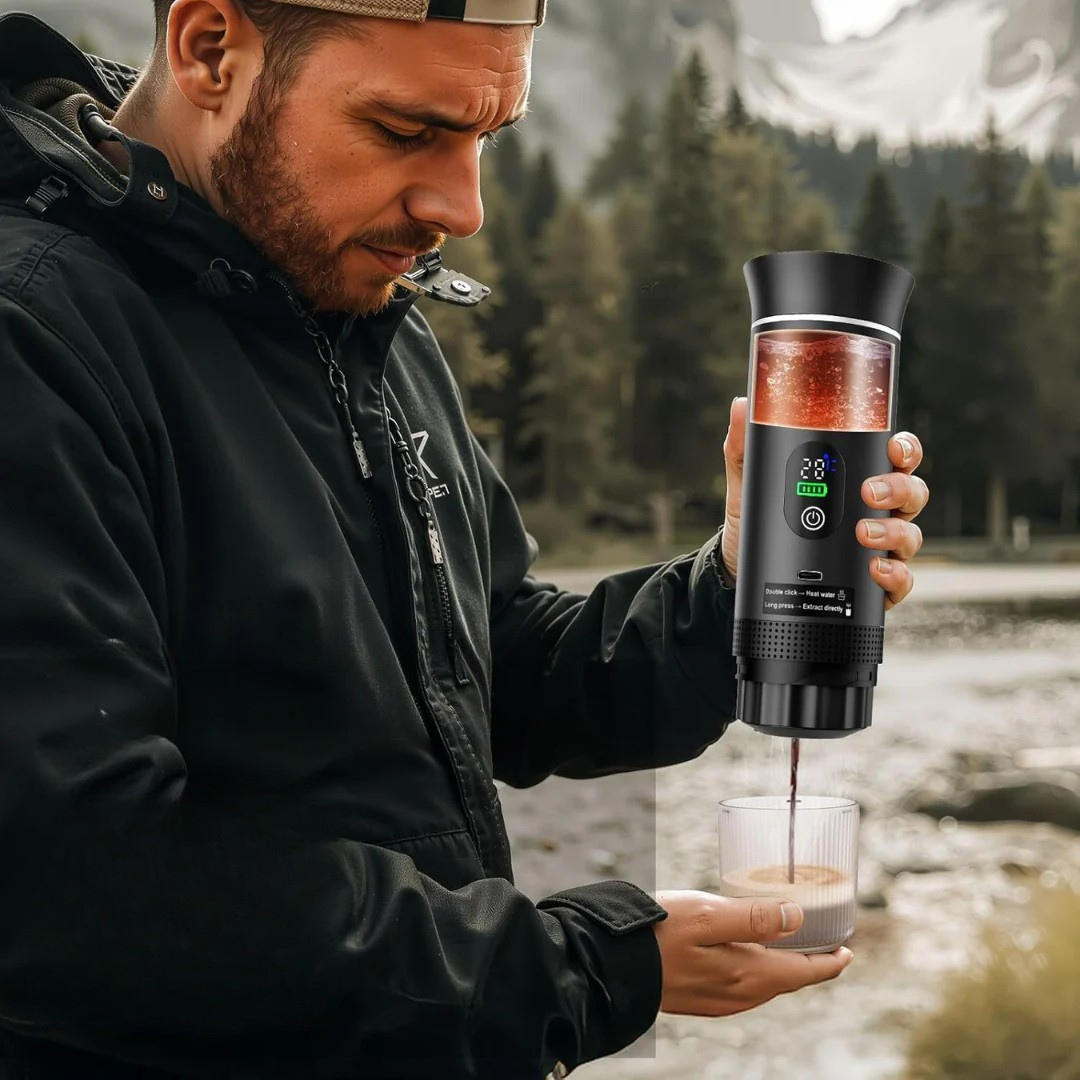 Cafetera Portátil Inteligente 3 en 1