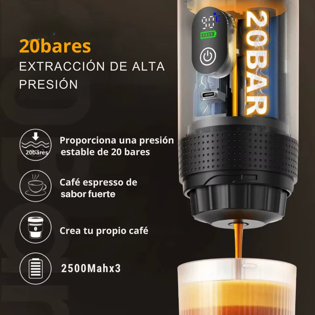 Cafetera Portátil Inteligente 3 en 1